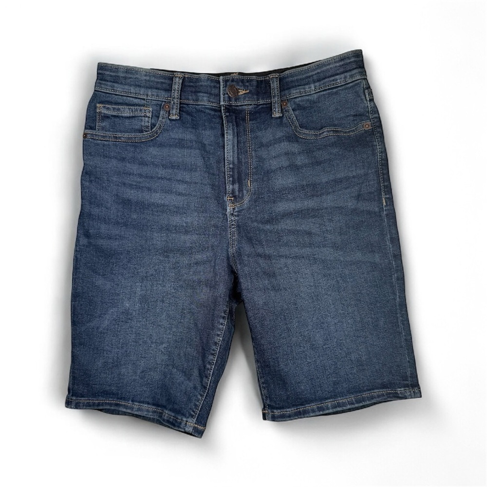 Old Navy Boys 16 Shorts Slim 360° Stretch Built-In Tough Jeans EUC